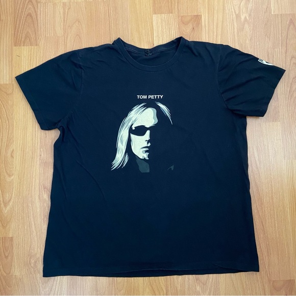 Tom Petty and the Heartbreakers Logo Black T-Shirt Size Men’s XL - Picture 2 of 8